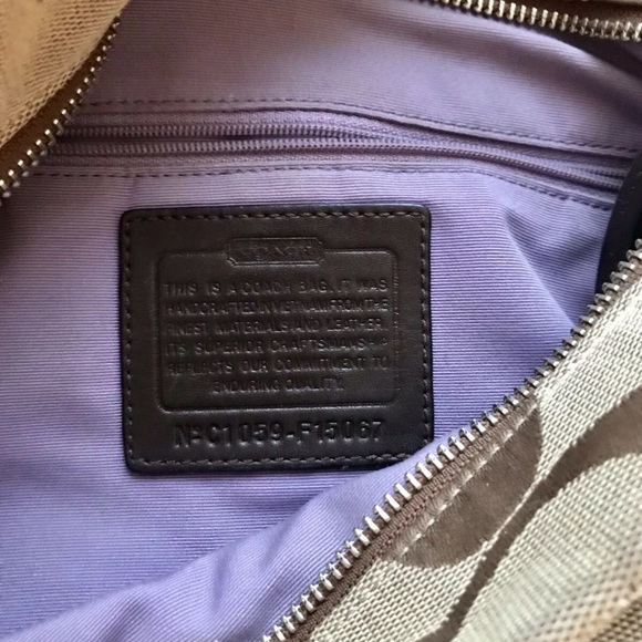 Coach F15067 Soho Duffle/Crossbody in Khaki & Gold - Picture 7 of 7